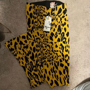 Show Me Your Mumu bam bam bells short in Paige’s Leopard